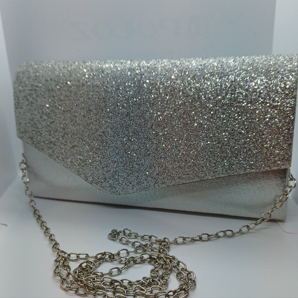 Beautiful Silver Evening purse